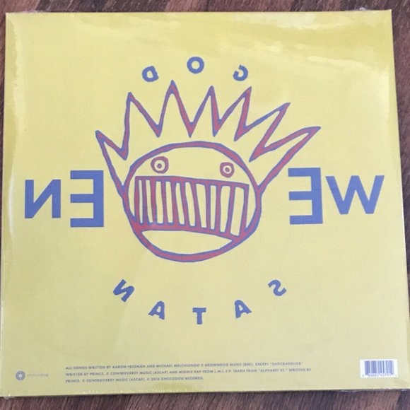 Ween God Ween Satan Live 2-LP ~ Limited Edition Colored Vinyl ~ New/Sealed! - Picture 3 of 3